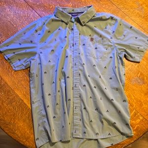 HippyTree Nomad Division button down Shirt.